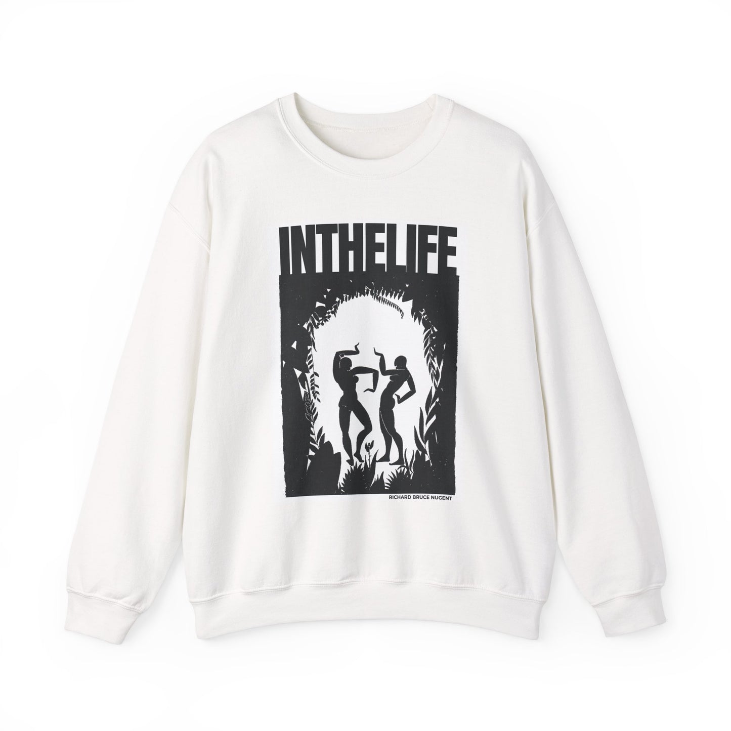 ITLA Collections (WHITE) - Unisex Heavy Blend™ Crewneck Sweatshirt