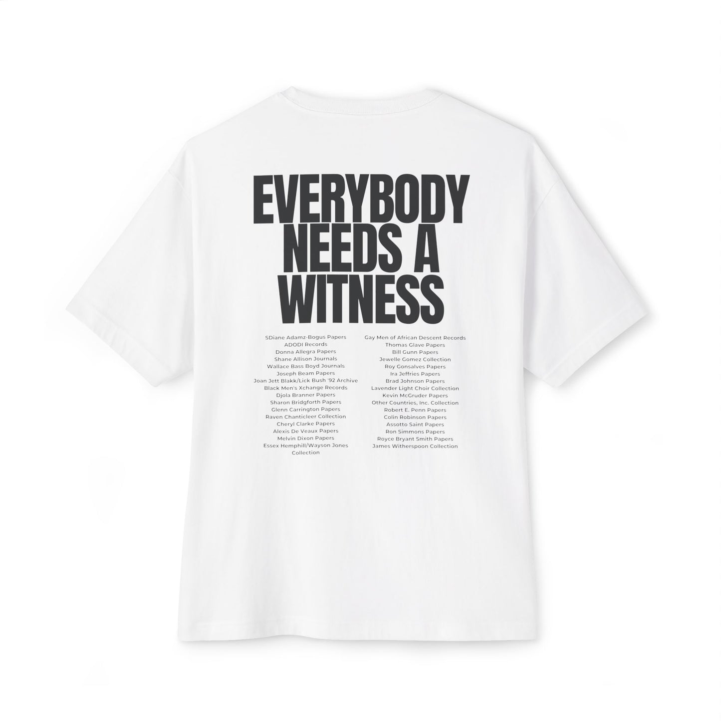 ITLA Collections (WHITE) - Unisex Oversized Boxy Tee