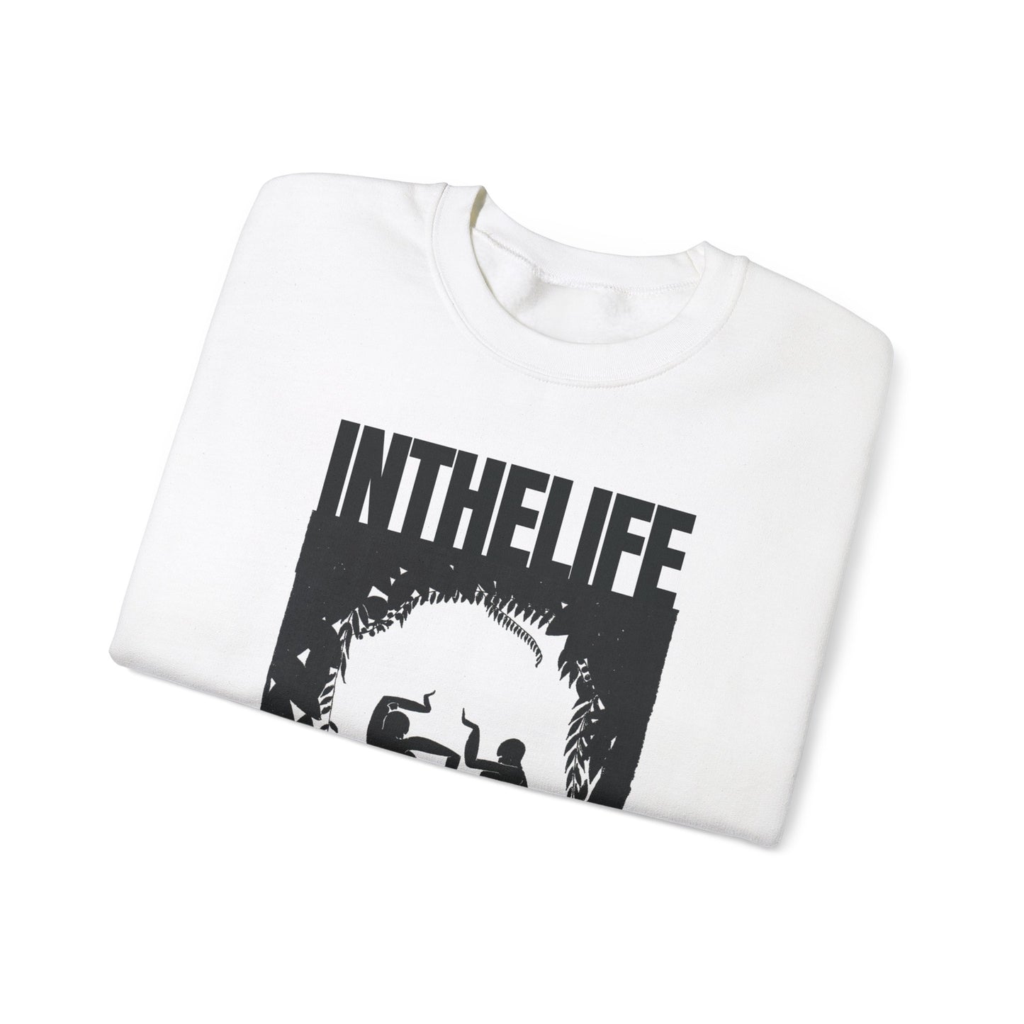 ITLA Collections (WHITE) - Unisex Heavy Blend™ Crewneck Sweatshirt