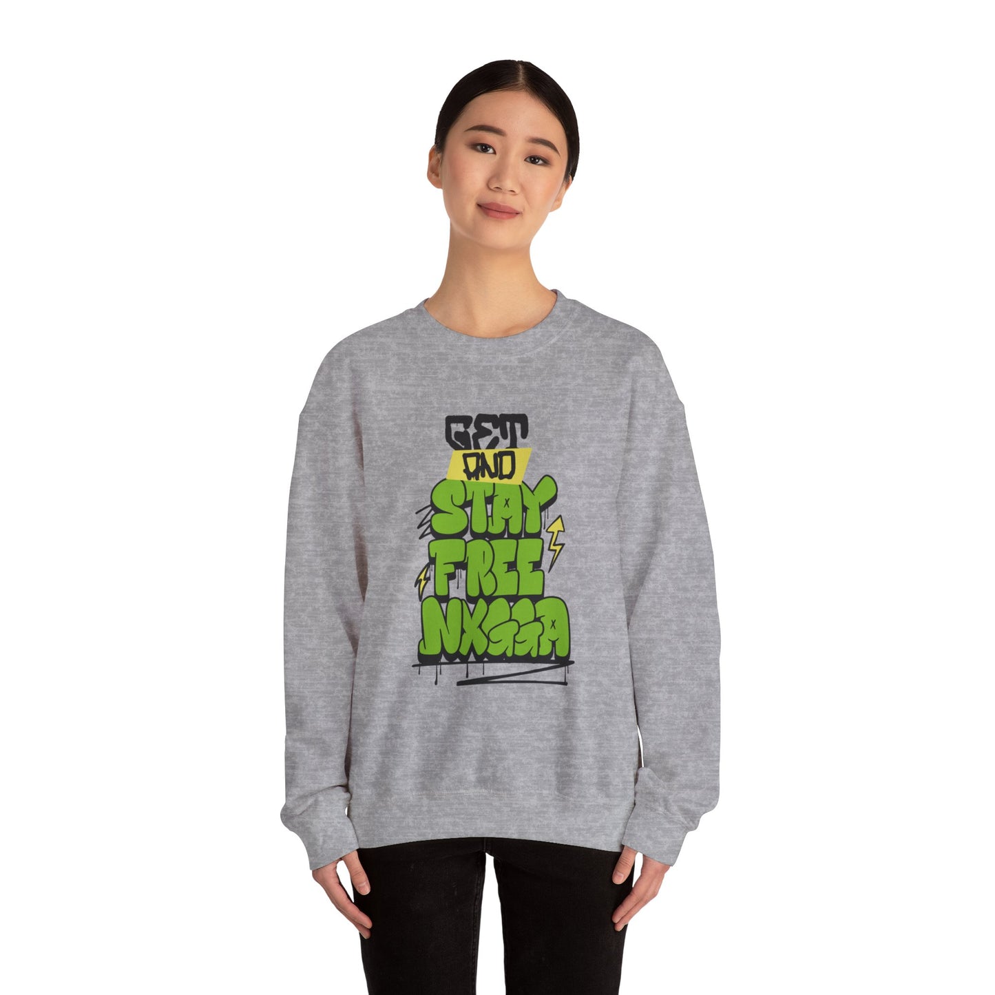 Get x Stay Free Nxgga Crewneck Sweatshirt