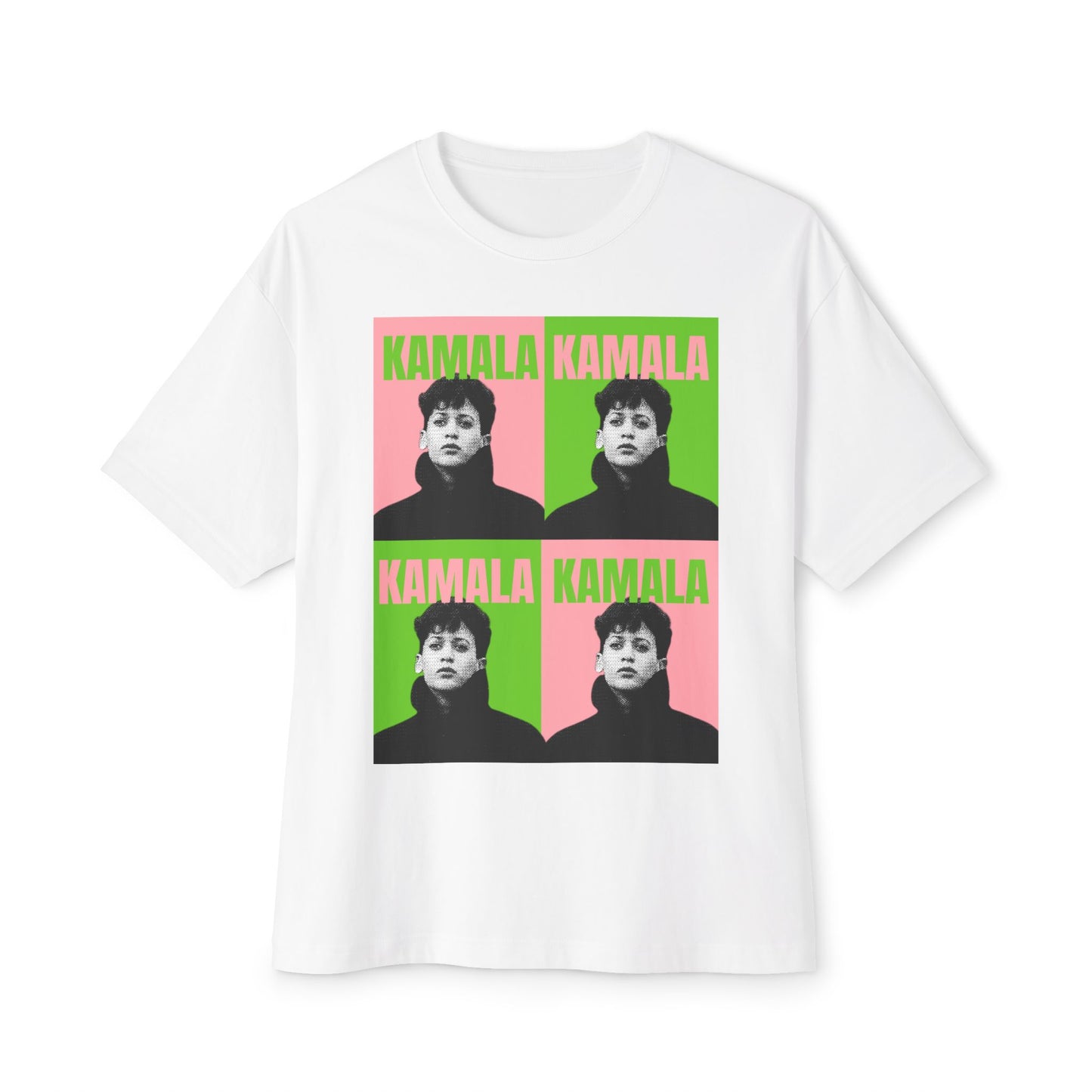 KH24 PINK/GREEN Unisex Oversized Boxy Tee