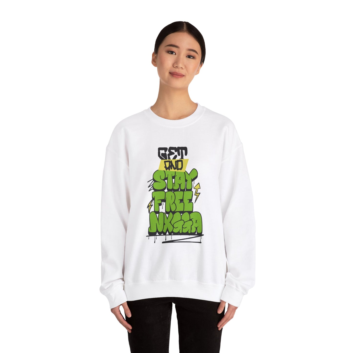 Get x Stay Free Nxgga Crewneck Sweatshirt