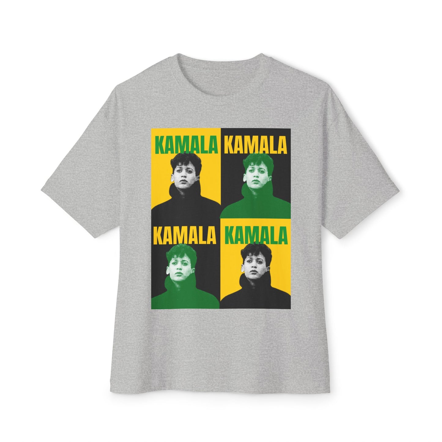 KH24 green/yellow - Unisex Oversized Boxy Tee