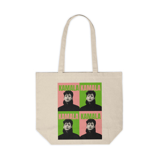 KH24 pink/green Canvas Tote