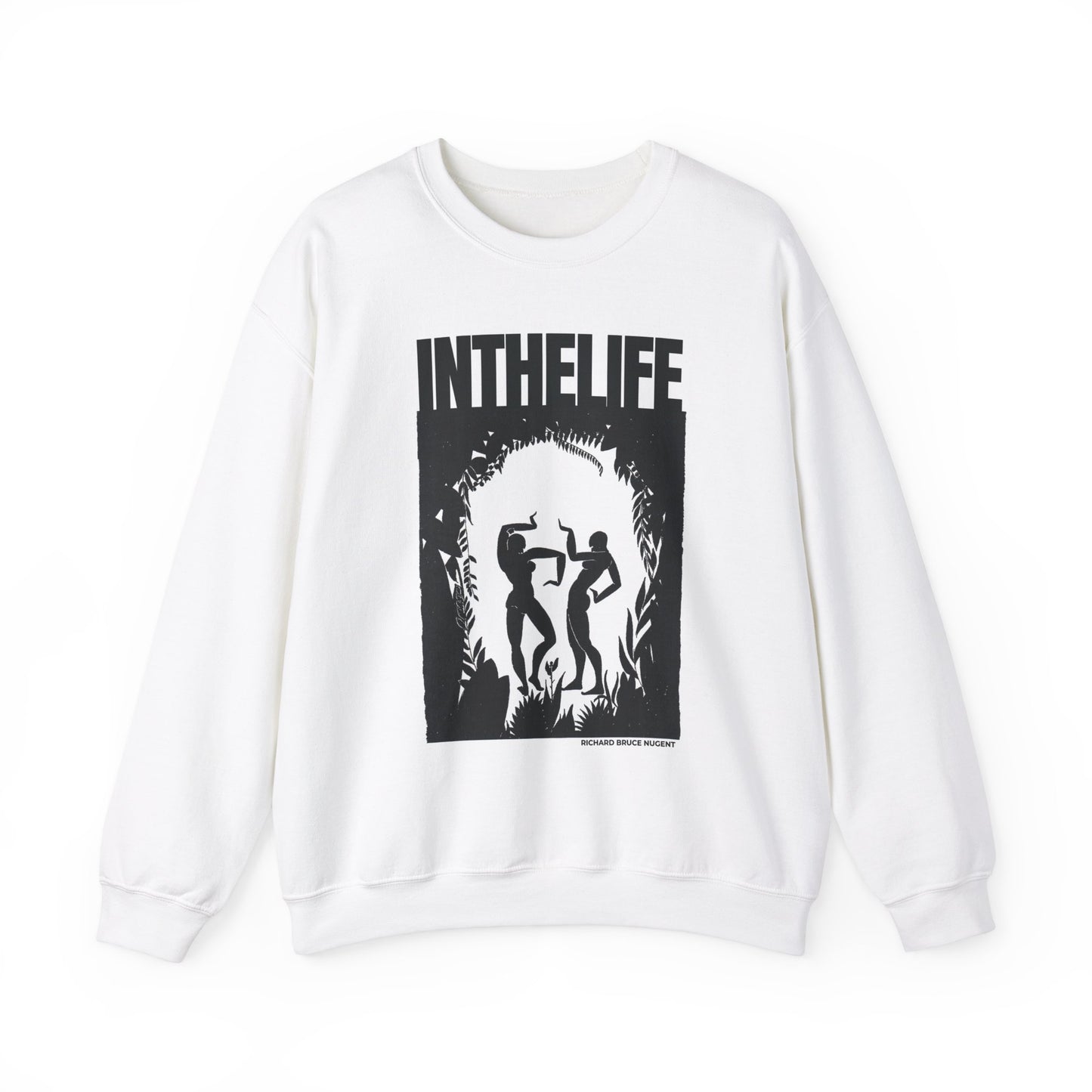 ITLA Collections (WHITE) - Unisex Heavy Blend™ Crewneck Sweatshirt