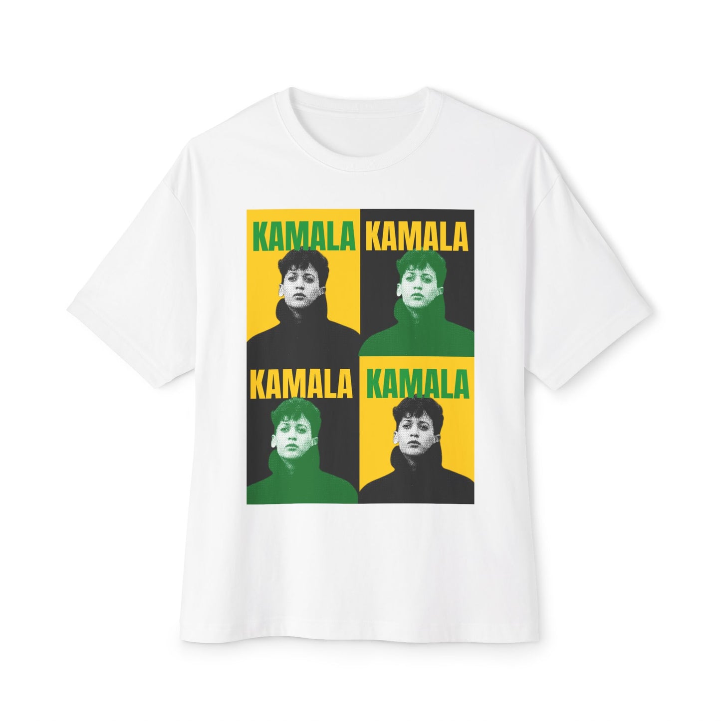 KH24 green/yellow - Unisex Oversized Boxy Tee